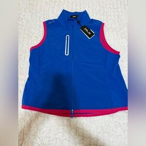 RLX Ralph Lauren Tech Terry Full Zip Vest